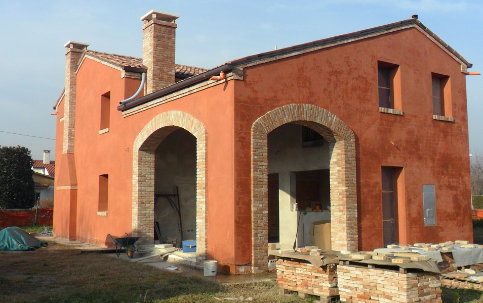 recupero di un fabbricato ad uso residenziale | Casalserugo, Padova | progettazione architettonica, strutturale e infrastrutturale idraulica, direzione e contabilit dei lavori, coordinamento della sicurezza | 2008